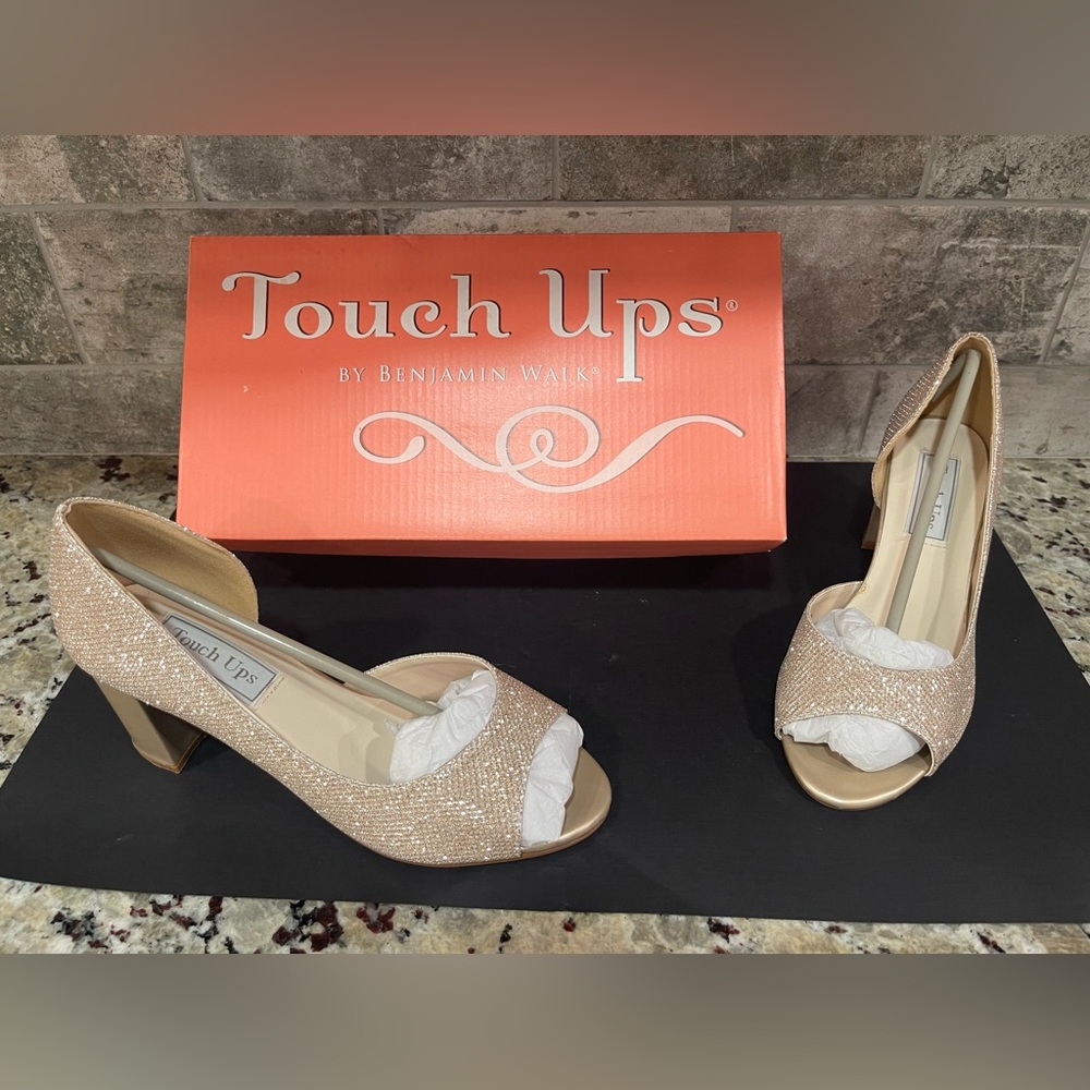 Touch Ups by Benjamin Walk evening shoes.